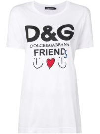 Dolce  amp  Gabbana Friends logo T-shirt at Farfetch